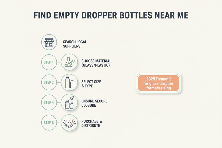 Where to Find Empty Dropper Bottles Near Me: A Quick Guide插图 5 Steps To Find Empty Dropper Bottles Near Me