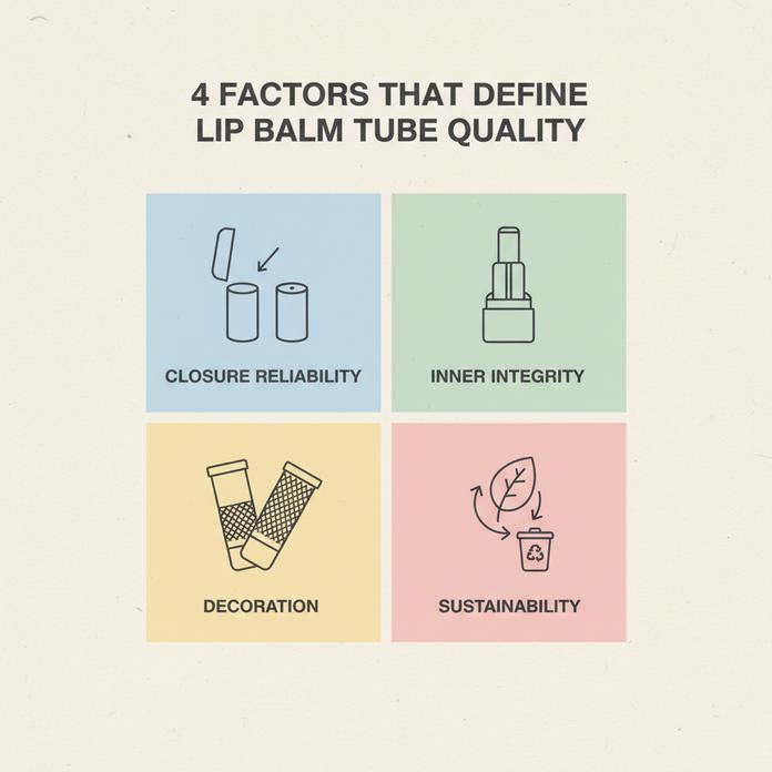 Quel type de tube de baume à lèvres est le meilleur ?插图1 Types de tubes de baume à lèvres par matériau (stratifié)
