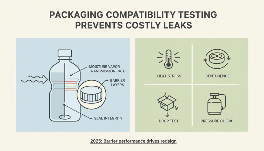 Why Packaging Compatibility Testing Is Essential for Product Safety插图4 Costly Leaks? Packaging Compatibility Testing to the Rescue