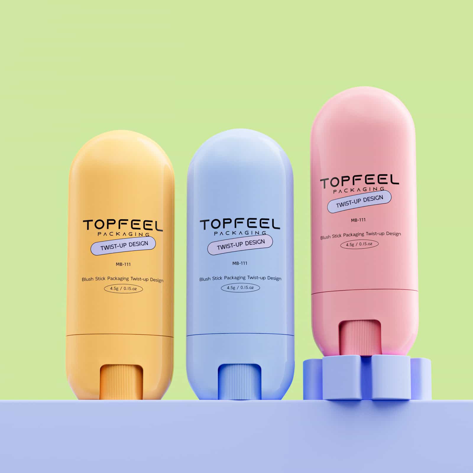 MB-111Twist-Up Design Blush Stick Verpackung (3)