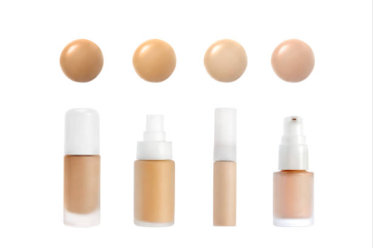 differenr types of foundation bottle