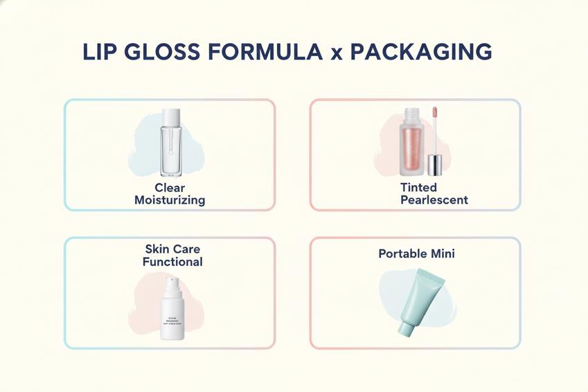 What Is Lip Gloss Made Of? Core Ingredients & Packaging Structure插图1 lip gloss