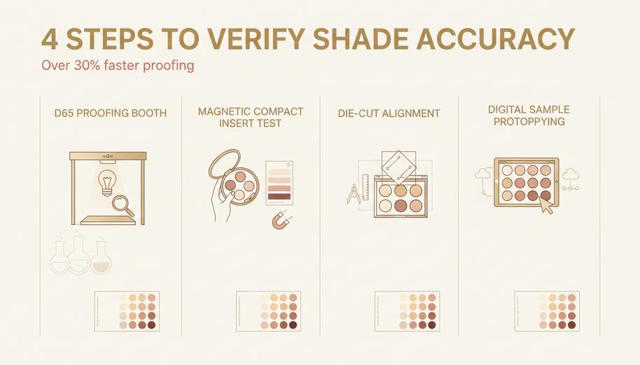 4 Passos para Verificar a Precisão da Cor da Sombra de Olho