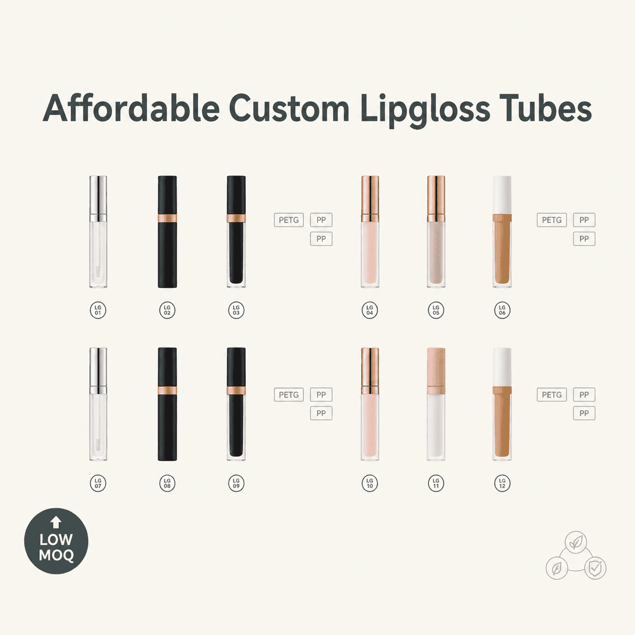 tubos de ligloss personalizados