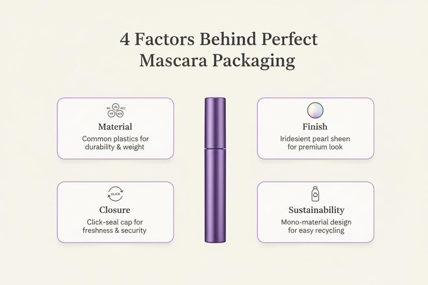 4 Faktoren, die die perfekte Verpackung für Mascara definieren