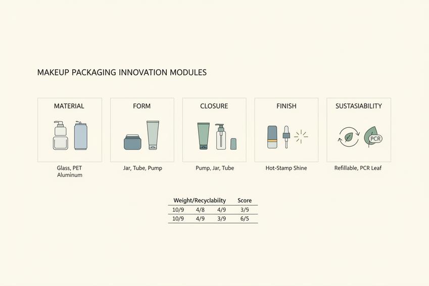 5 Passi per un Packaging di Makeup Bello
