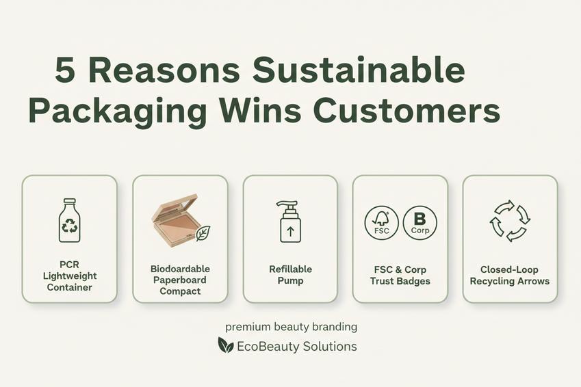5 Reasons Customers Crave Sustainable Cosmetic Packaging