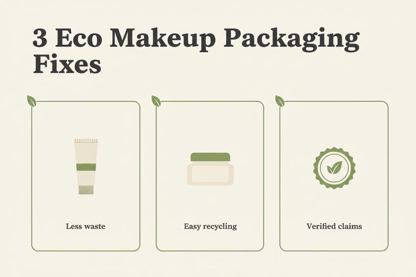 3 Pain Points Solved by Eco Friendly Makeup Packaging