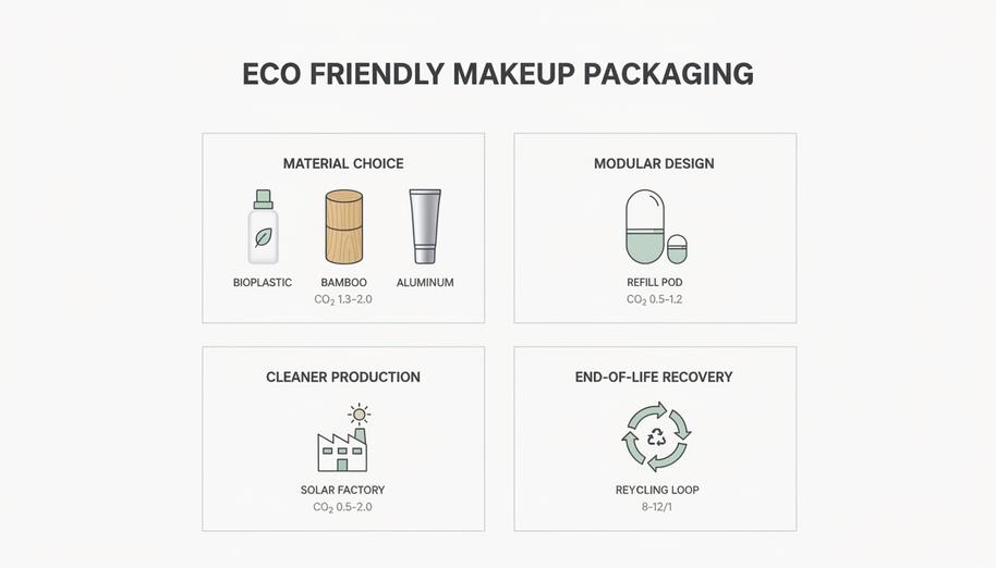 4 Layers of Eco Friendly Makeup Packaging Appeal