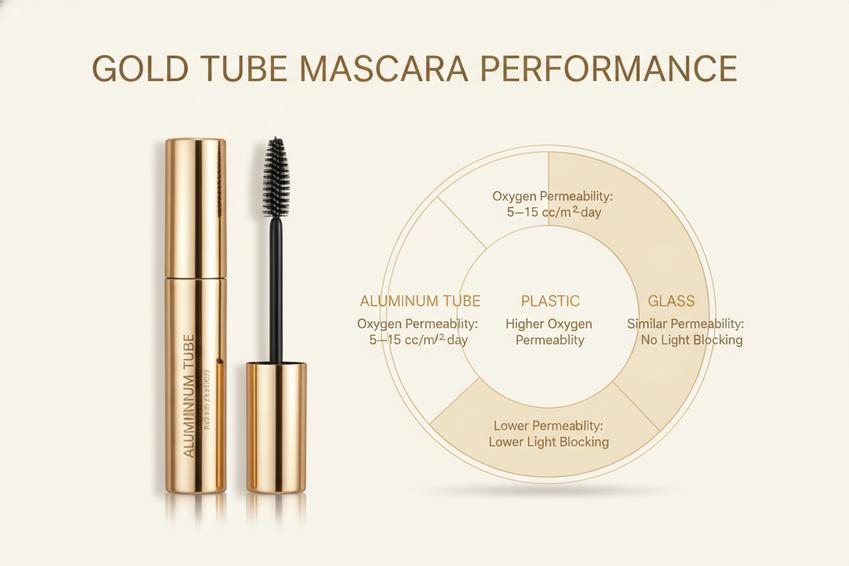 Gold Tube Mascara Único