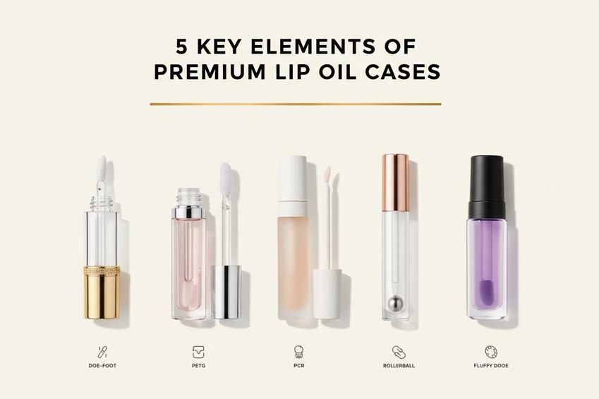 5 kluczowych elementów opakowań na premium olejek do ust