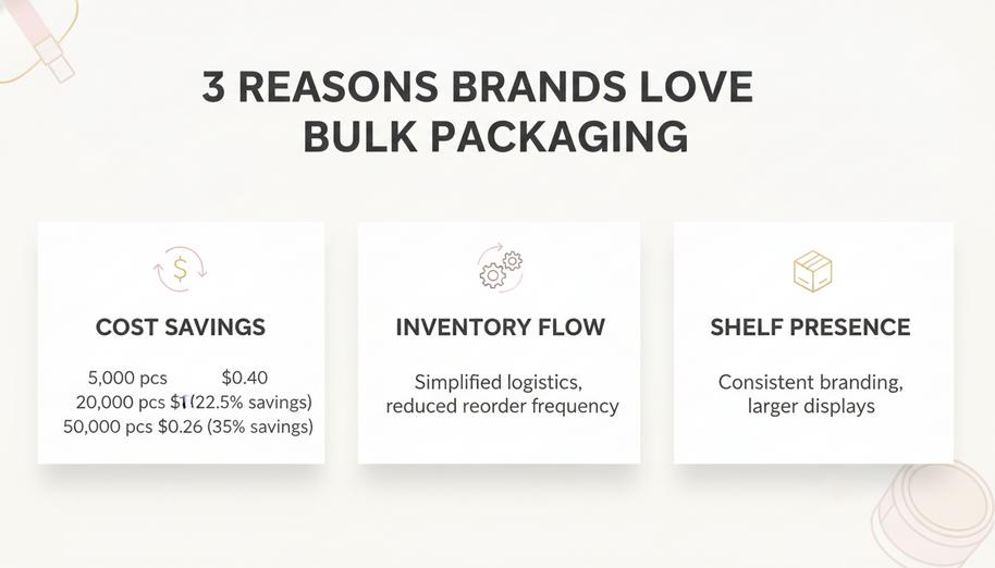 3 motivi per cui i marchi amano il packaging all'ingrosso