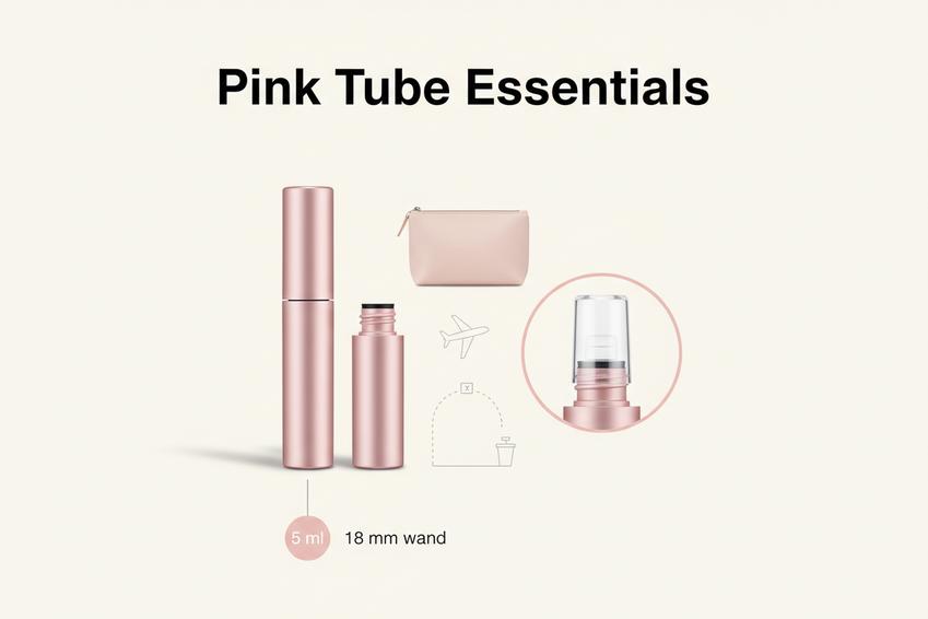 Travel Kit: Pink Tube Essentials