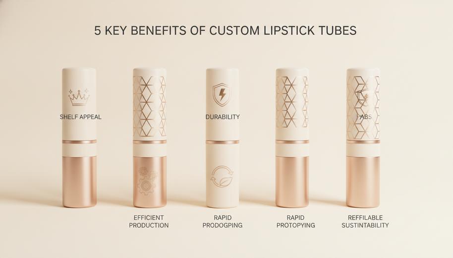 5 Key Benefits Of Custom Lipstick Tubes