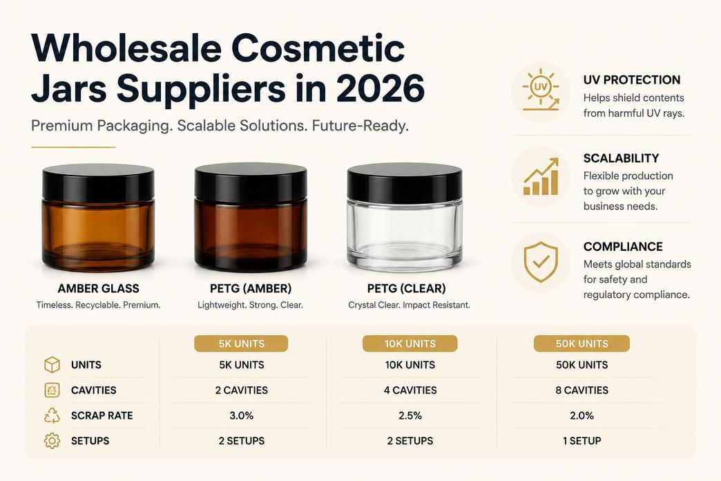 Why Wholesale Cosmetic Jars Suppliers Matter In 2026