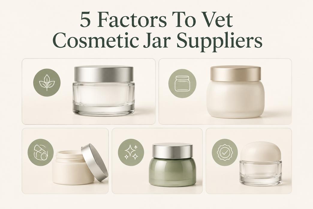 5 Factors To Vet Cosmetic Jar Suppliers