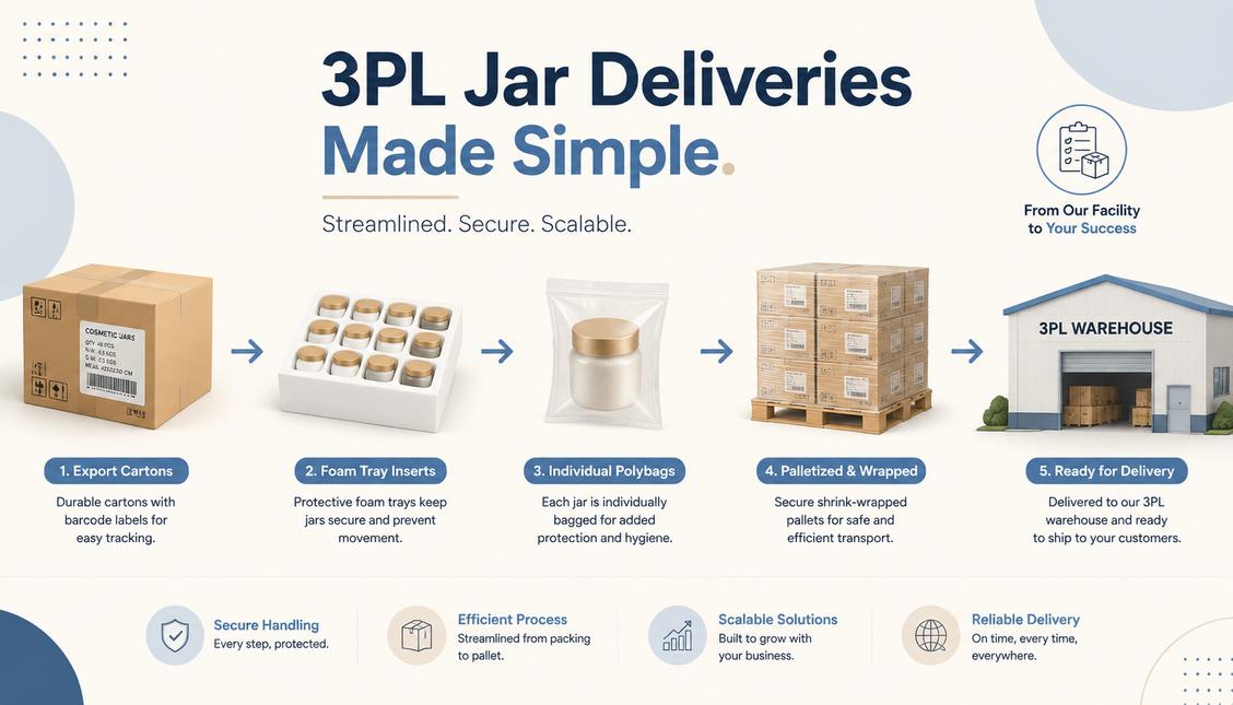 How 3PL Partnerships Streamline Jar Deliveries
