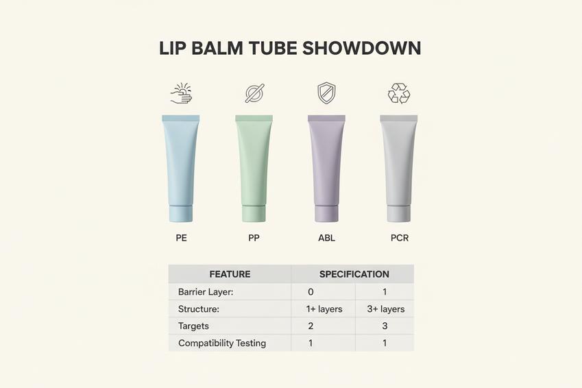 Types Of Lip Balm Squeeze Tubes Explained