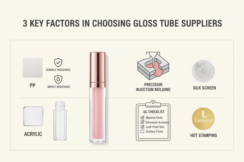 3 Key Factors In Choosing Gloss Tube Suppliers
