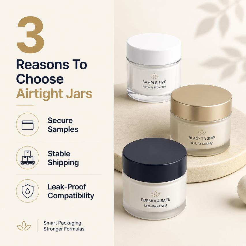 Why You Need Airtight Makeup Jars for Travel